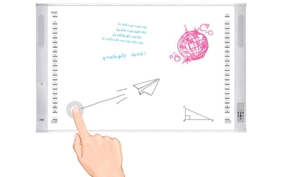 Allen in Één Slim Interactief Multi het Punt ultra Slank Kader van Whiteboard voor Klaslokaal