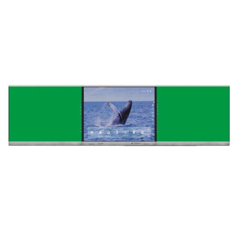 Intelligent Blackboard 75 86 98 inch Wit Zwart Groen Board Android Win Dual System Touch Panel Display Voor Universiteit