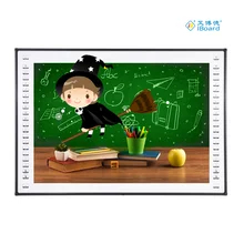 Infrarood Multi-Touch 10 punten Schrijftype Pen Interactief Whiteboard voor conferenties Basisschoolkinderen USB 82 inch