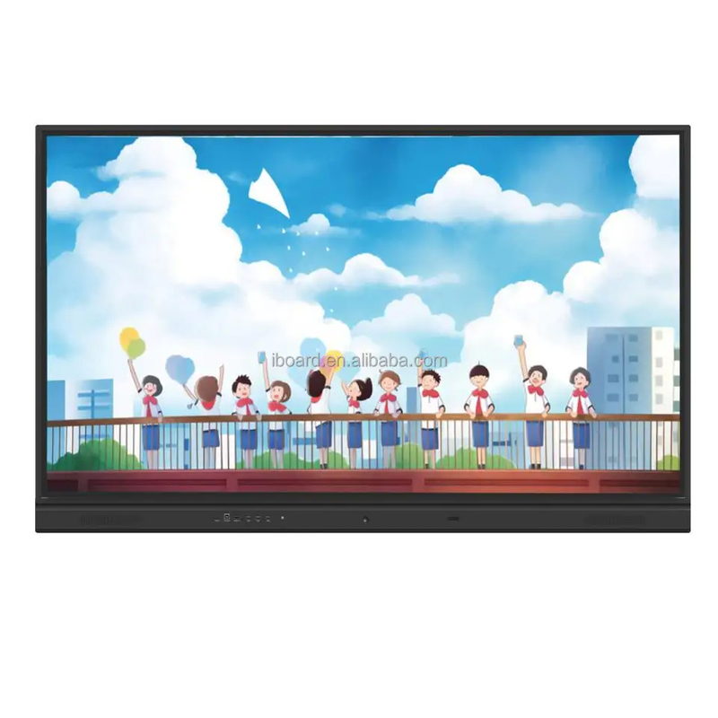 65 75 86 inch 20 Touch Android Interactief Flat Panel met 4000: 1 Contrast 6ms met WIFI Hotspot HDMI/VGA/USB Outputs