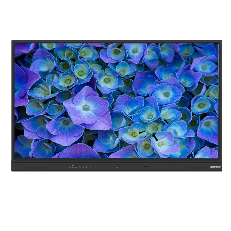 Interactief plat paneel EDLA Google CE gecertificeerd 4K 98 inch 20 punten Android 13 Screen Share Camera Mic Media Player