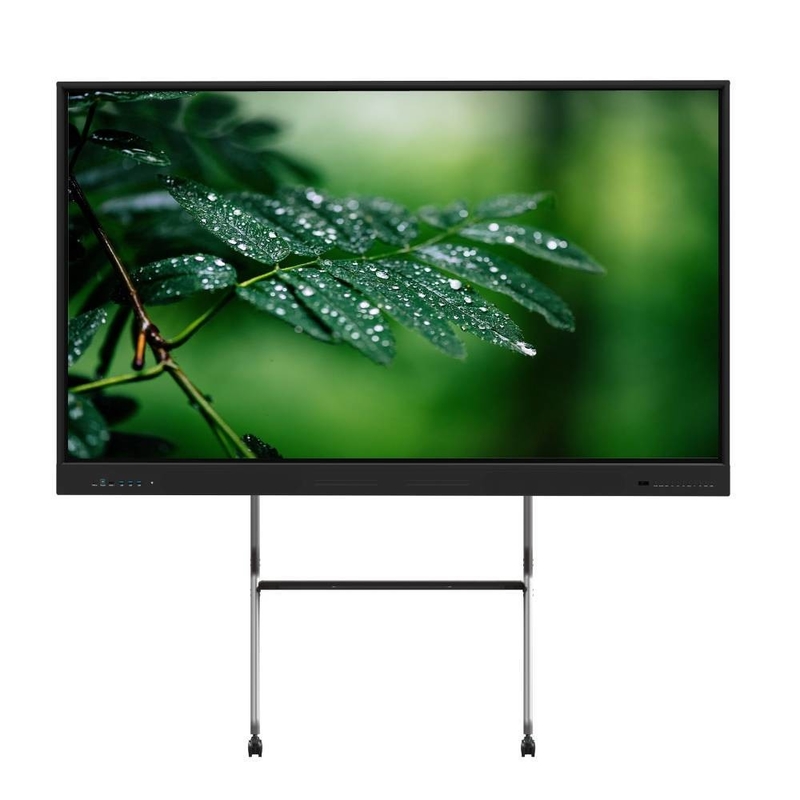 LCD Smart Board 65 Inch 20 Punten Android 14 USB Wifi Light Sensor Smart TV Computer Voor docentenpresentatie