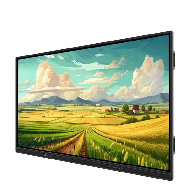 Iboard EDLA Google Gecertificeerd Android 13 Multi Window Whiteboard Software Luidspreker Mic Camera Mobile Stand optioneel