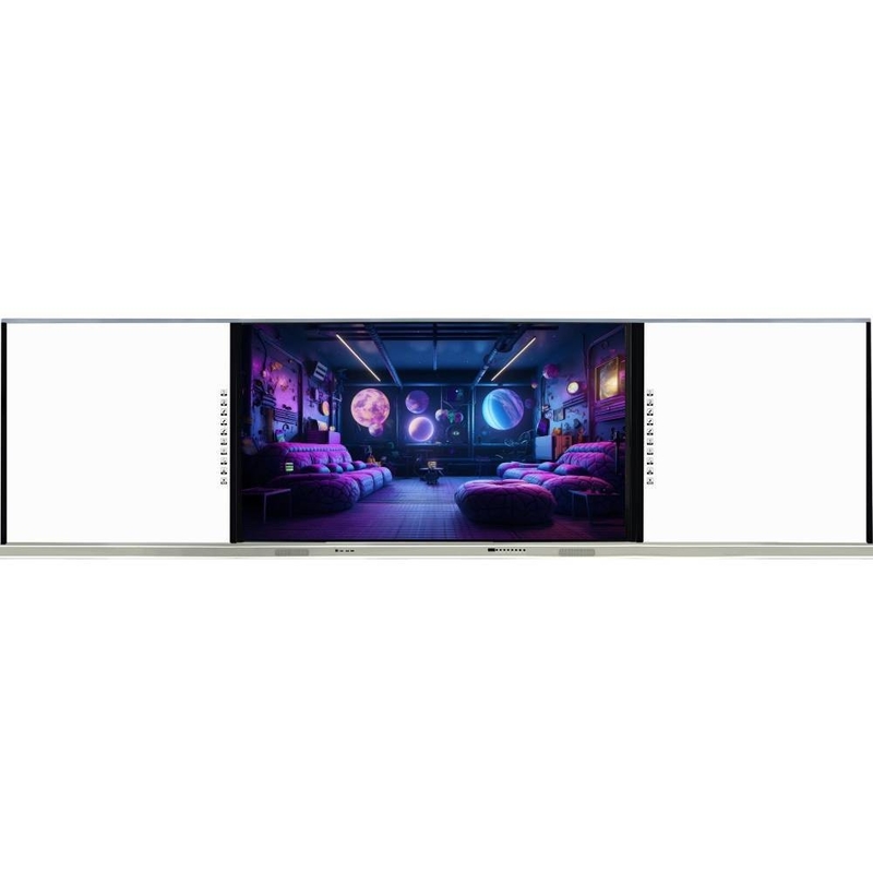 86 inch ABA Intelligent Blackboard 20 Touch Points Met Android Win OS Camera Mic ingebouwd voor vergaderzalen hallen klas