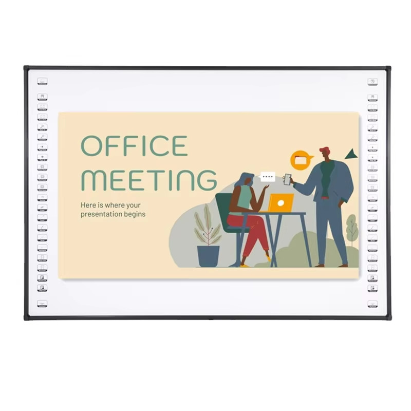 IR Interactief Whiteboard 82 96 Inch 20 Touch Points 16:9 4:3 Projectietafel USB-verbinding voor kinderdagverblijf