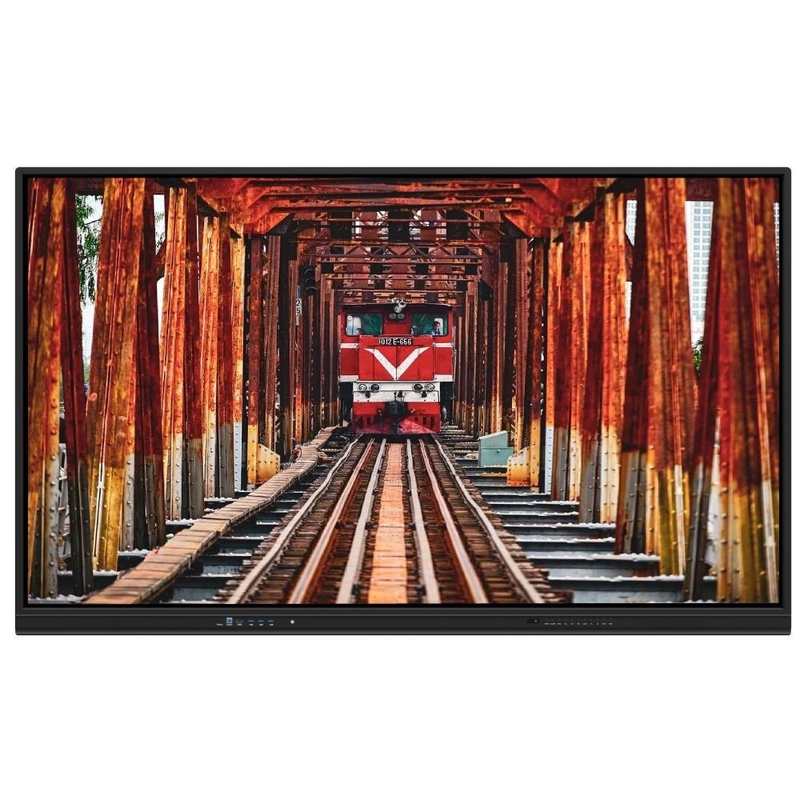 IR Interactief Whiteboardge 98 105 110 inch Groot scherm slimme tv voor media klaskamer vergaderkamer video kamer Android touch wifi VGA Audio PC aangesloten