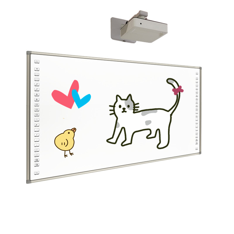 Direct Factory 105 inch Infrarood Interactief Whiteboard Voor Projector Projectie Scherm
