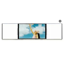 Verbeter uw conferentie-ervaring met onze HD QLED Android 13 ingebouwde camera voor optionele conferentie interactief platte scherm