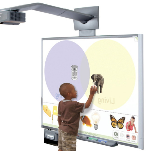 20 punten aanraking Infrarood Interactief Whiteboard met 000 werkuren Levensduur Projectiegebied Volgens Whiteboard Grootte