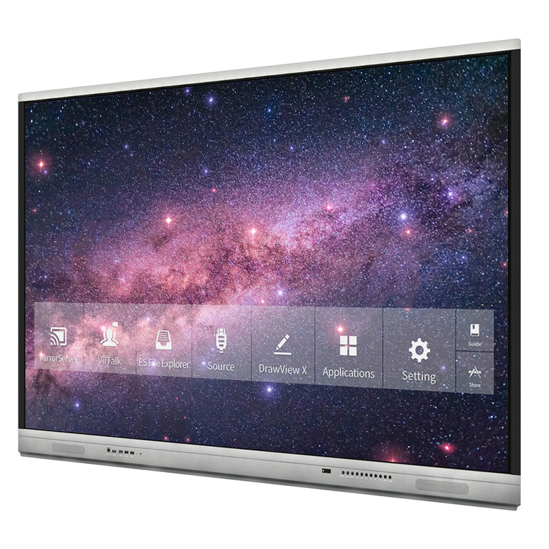 High Contrast Interactief Touch Screen Whiteboard voor muurmontage optie en Audio Output Interface