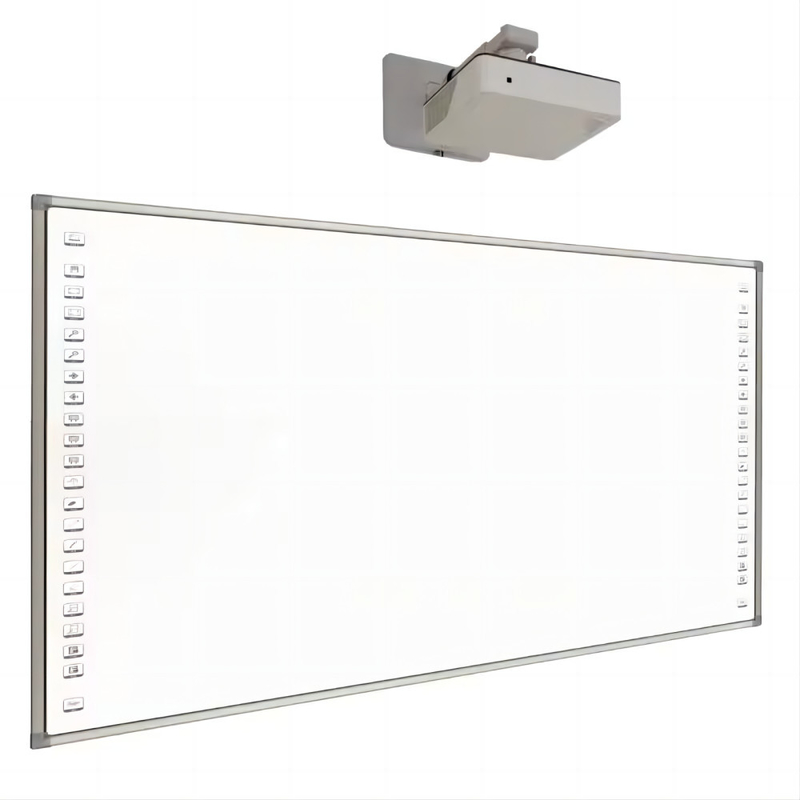 Infrarood Interactief Whiteboard Interactief Whiteboard met projectiegebied volgens de grootte van het whiteboard en optionele intelligente achterbank