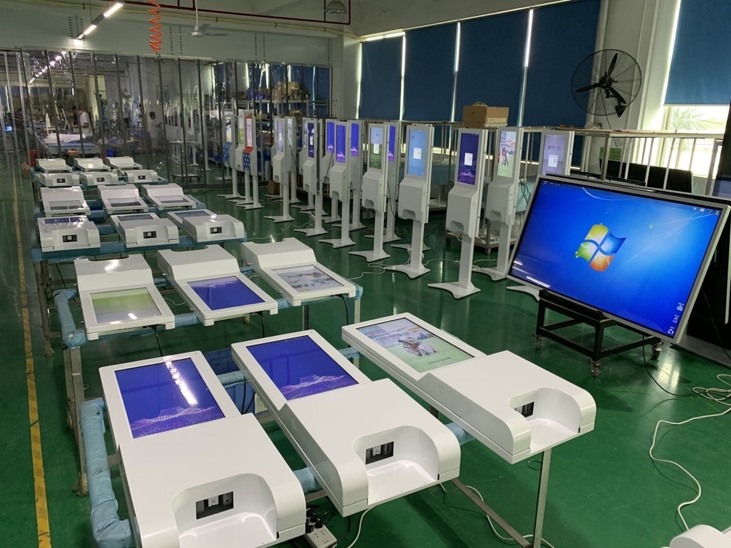 Intel Core I3 CPU Touch Screen Kiosk All In One met FCC-certificaten