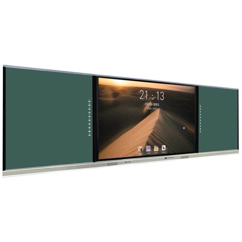 Intelligent Blackboard 86 Inch 1+2 Met Annotatie Software Side Bar en Stylus Accessoires Voor Online Onderwijs Conferentie Vergadering