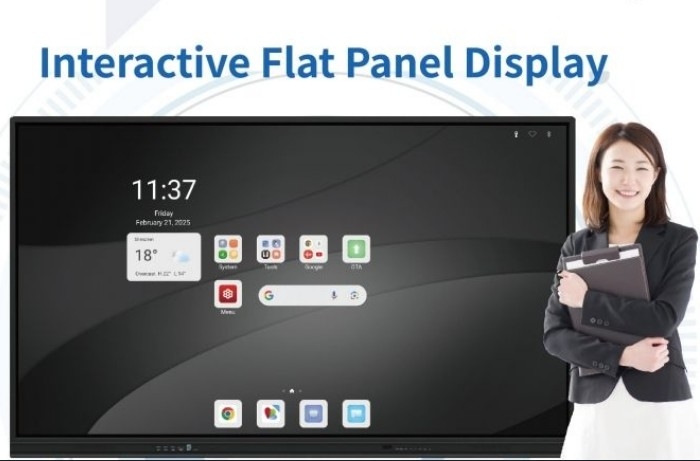 Nieuwste Android (32+512GB) 86 inch interactief platte paneel voor klas en kantoor