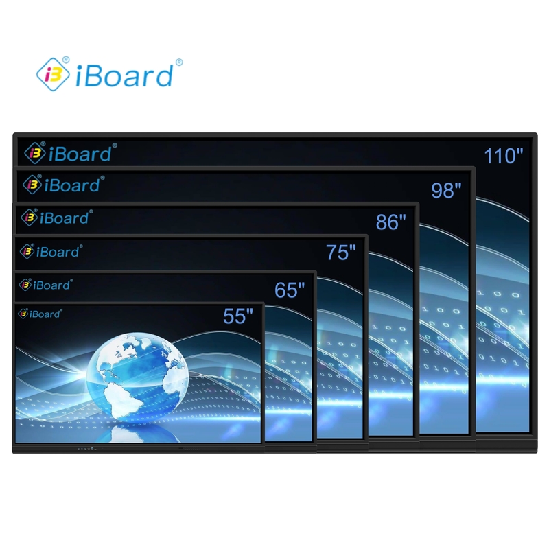 50 jaar levensduur interactief touchscreen whiteboard Android 11 8 64G voor uw bedrijf