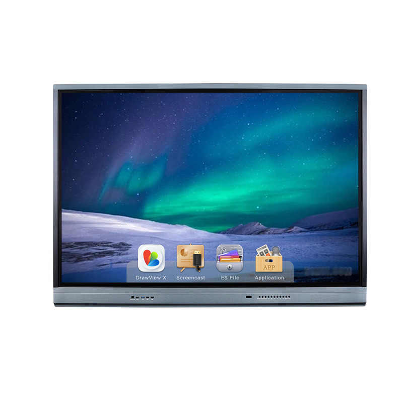 iBoard 75 Inch 50 Touch Points Interactief Flat Panel Smart Touch Screen Digitaal Interactief Whiteboards Smart Board voor onderwijs