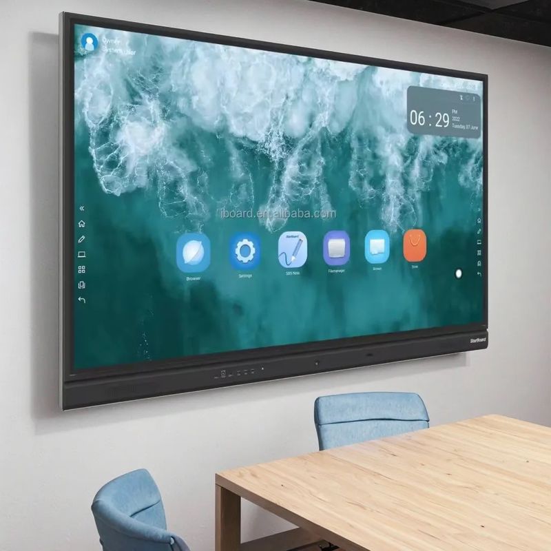 System Upgrade Made Simple Interactive Flat Panel Display met infrarood touch en afstandsopwaardering via internetnetwerk