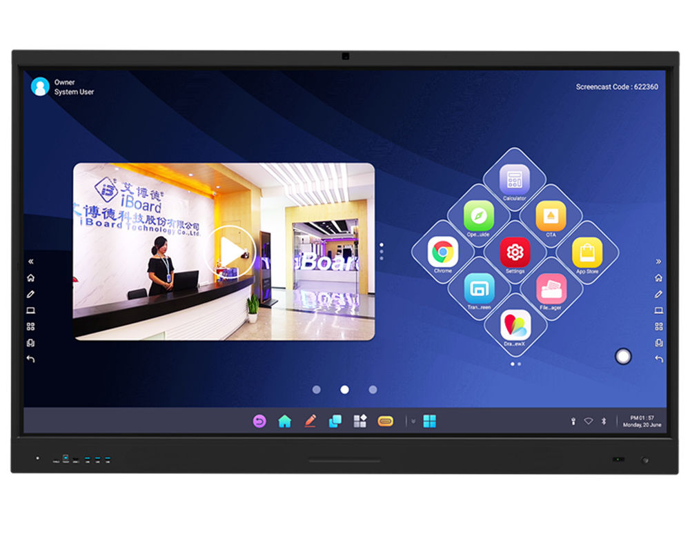 65 inch iBoard Interactief whiteboard Interactief touchscreen voor corporate klaslokaal