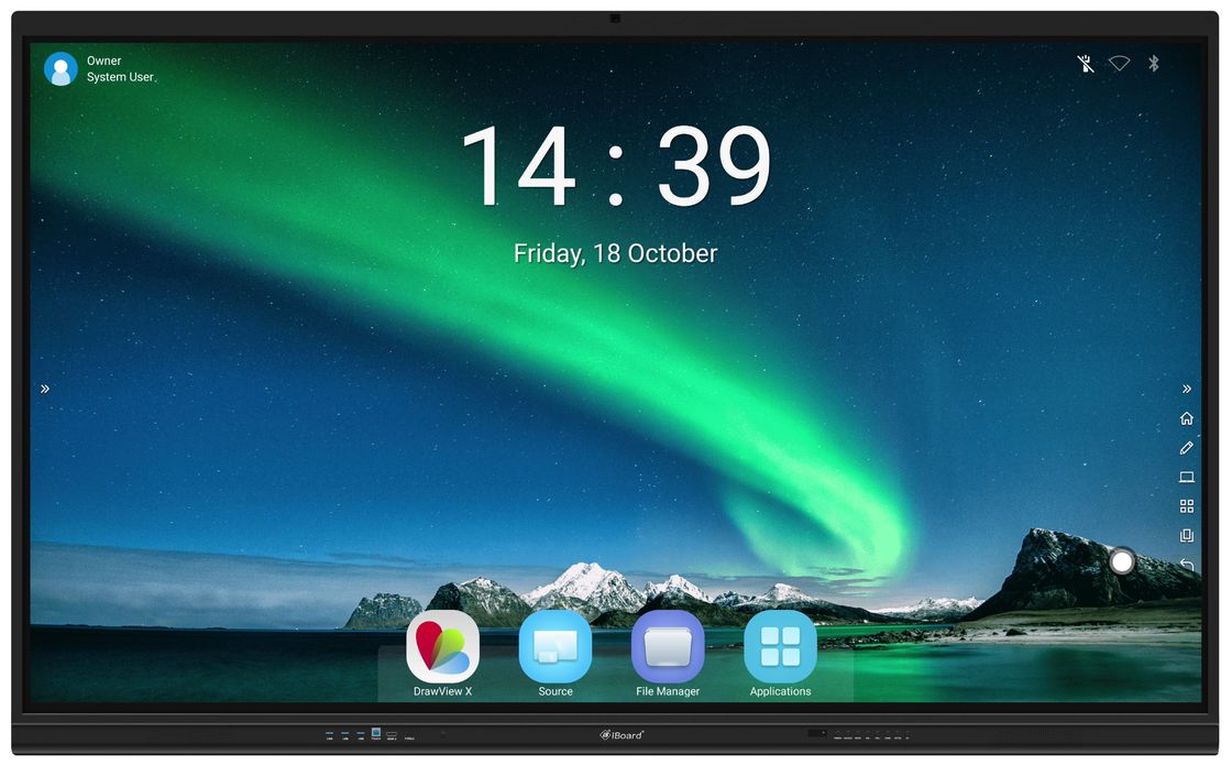 USB-interface LCD-paneel whiteboard met automatische kalibratie 5s en handmatige kalibratie 25/36 punten