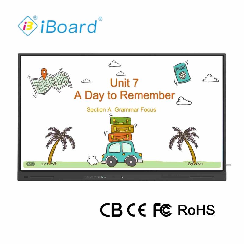 Nieuw product 4k 65 inch touchscreen meertalige software lcd smart board android interactief bord voor kanaal partner