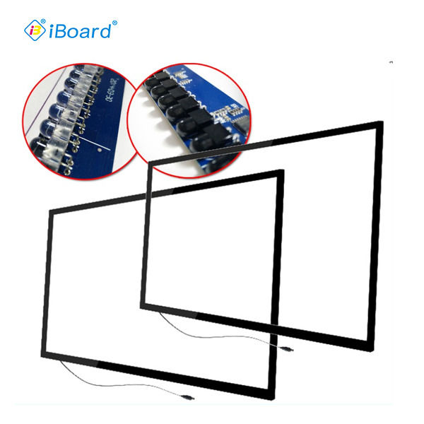 Metalen achterblad IR Interactief whiteboard hoge resolutie en zwart frame voor zakelijke oplossingen