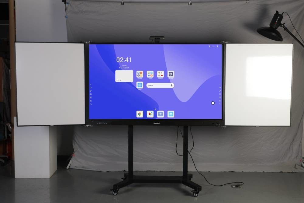 Fabriek Groothandel Universiteitsschool Interactief Smart Zwart ChalkBoard Marker Pen Interactief Whiteboard Greenboard Touch Panel Display 75 86 Inch Voor Onderwijs Interactief Flat Panel Met IR Sideboard