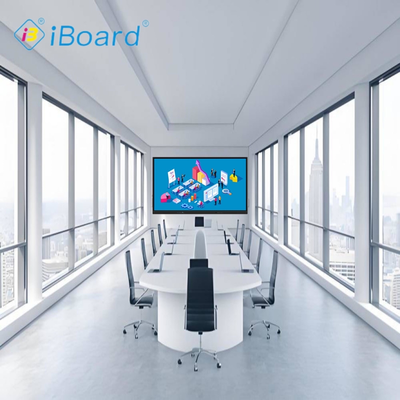 98 inch Interactief Flat Panel 4K UHD Display Smart Touchscreen met Projectie AI Functie Smart Board voor Vergaderruimte