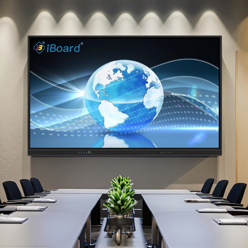 55 inch interactief touchscreenmonitor met bijgewerkte AI-functie voor slimme vergaderruimte