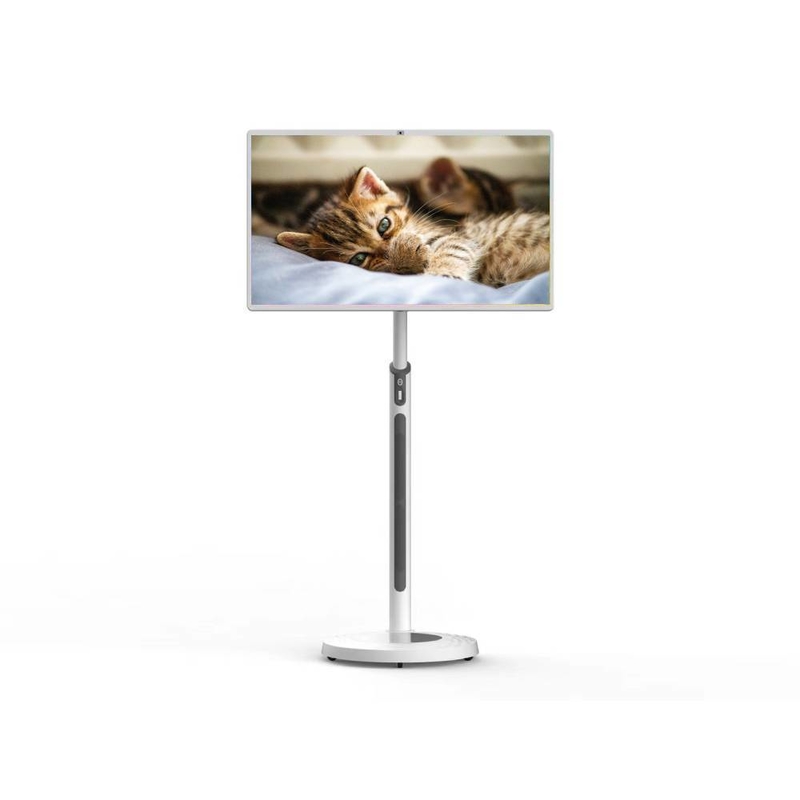 Touch Screen Kiosk 32 inch Android 8+128G 13MP Camera Speaker Ingebouwd met oplaadbare batterij Rotatieve Monitor Voor KTV Bar Showroom Office