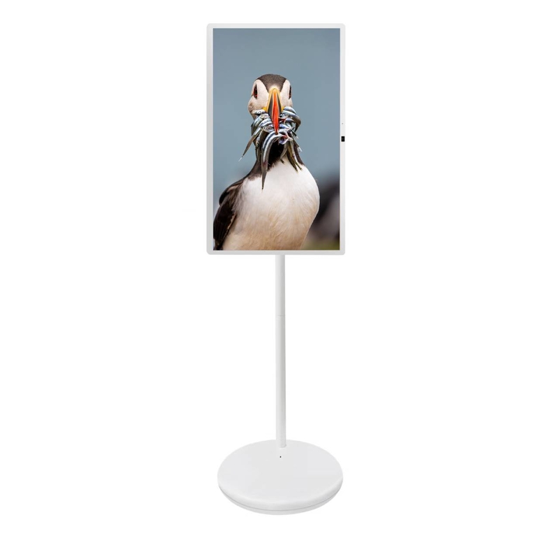 27 32 Inch Android 13 14 8+128G Ram And Rom Met 1300W Camera 2x5W Mobile Stand Voor Huis TV Meeting Board Menu Monitor