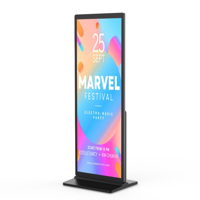 55 Inch Digitale Reclame Monitor met Infrarood/PCAP Touch en Android/Windows OS voor Commercieel Gebruik