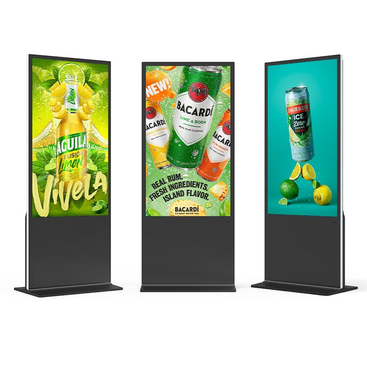 iBoard Warm verkoop Custom Lcd Digital Signage Display Wand Lcd Verticaal Billboard Koisk Touch Splicing Screen Elektronisch reclame scherm