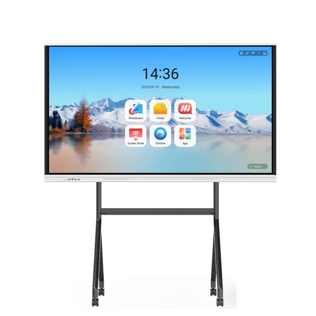 75 inch 4K-resolutie Interactief Whiteboard met 20-punts Multi-Touch Smart Touch Screen voor onderwijs en vergaderingen