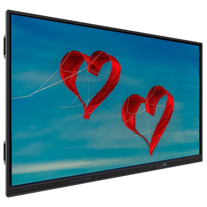 IBoard Factory Android 9.0 Interactief Flat Panel met 50.000 uur levensduur en 40 aanraakpunten voor verbeterd lesgeven