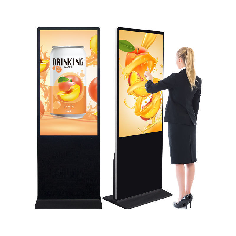 Android Systeem Digitale Signage met Infrarood Touchscreen, Multi-OS Ondersteuning en Full HD Resolutie voor Interactieve Reclame
