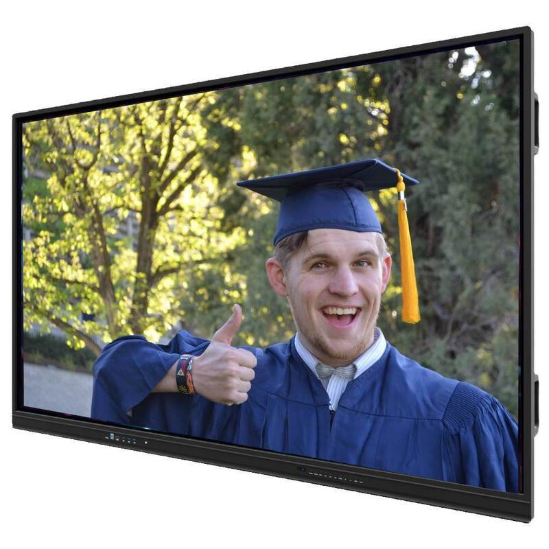 Multi Touch Screen Anti Glare Mobiele Stand LCD Digitale Interactieve Smart Board 55 65 75 Inch Interactief Flat Panel