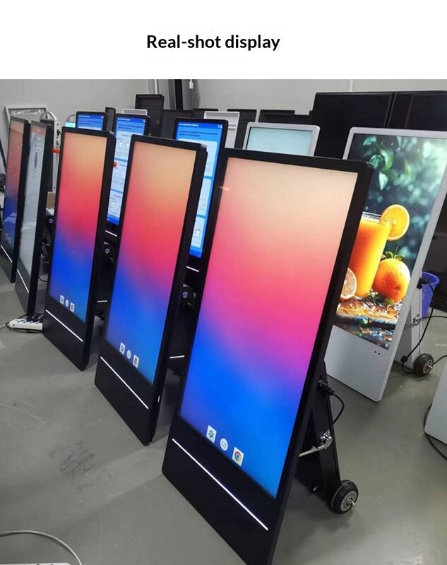 43 inch touchscreen kiosk met 1080p resolutie voor interactieve digitale signage en advertentie display