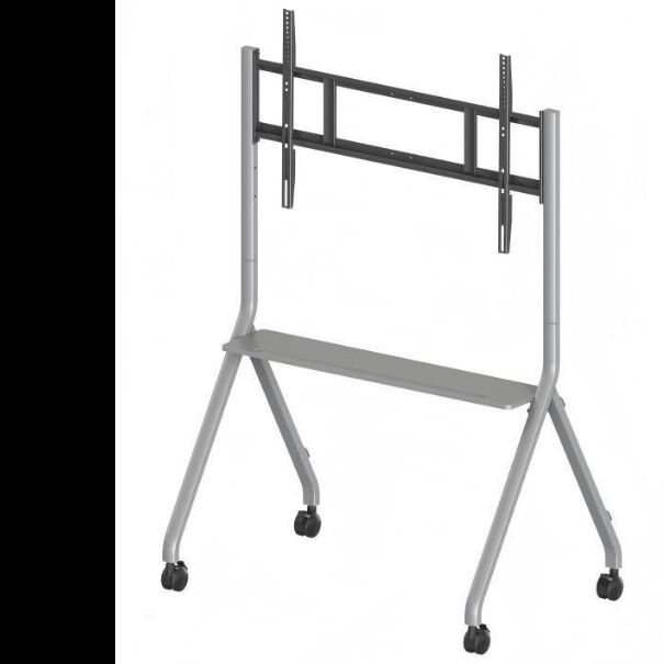 Mobiele standaard Mobiele tv-wagen voor interactieve displays Smart TV geschikt voor maat 65-86 inch