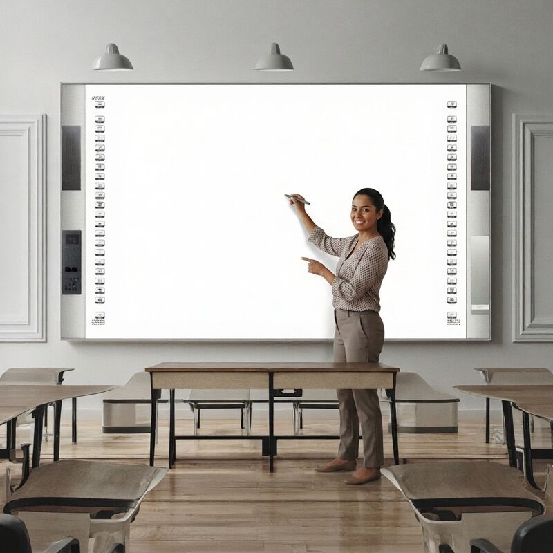 55 65 75 85 98 100 Inch China Onderwijs Digitaal Interactief Flat Panel Touch Screen Whiteboard Smart White Board voor school