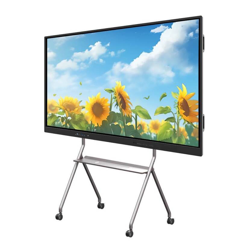 86 inch Android-pc i5 i7 dubbel systeem 50 Touch 4K interactief whiteboard voor klaskantoor