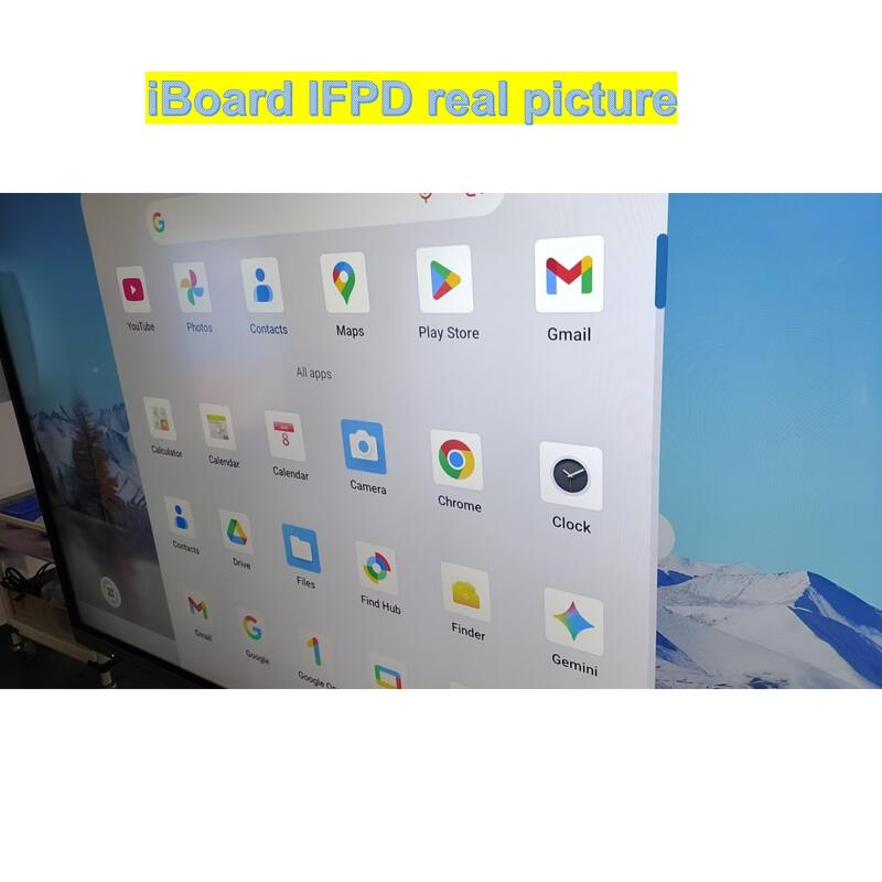 Popular Interactive Flat Panel 75 Inch 4k Resolution Smart Touch with New Android System Equipment for Classroom Office Meeting