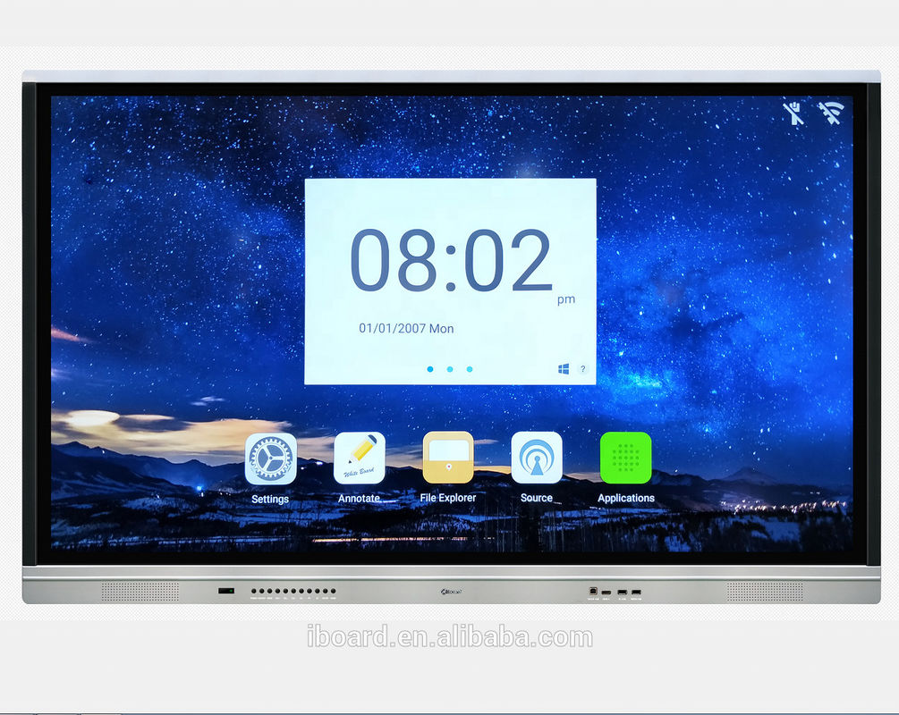 4K 55 65 75 86 98 inch Interactief platbord interactief whiteboard smart board voor onderwijsbijeenkomsten