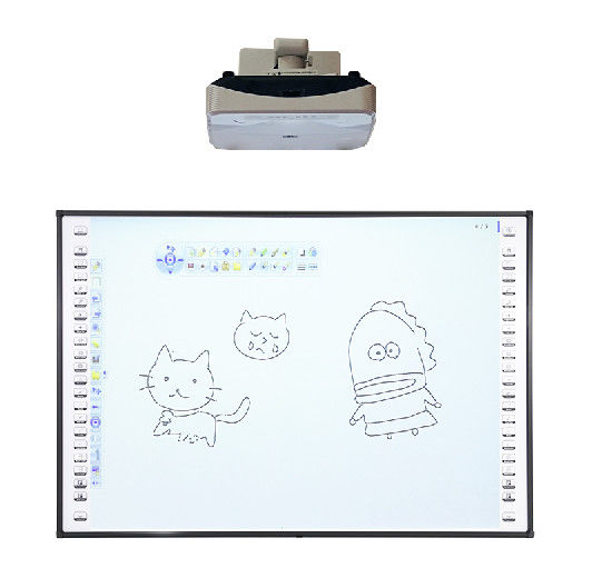 84 inch Interactief Whiteboard Keramisch Nano oppervlak 78~120 inch met CE-certificering