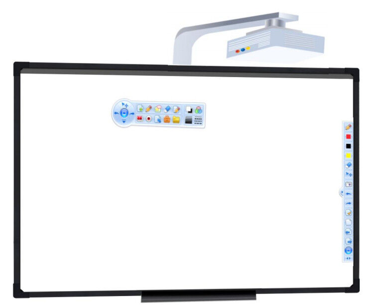 96 Inch Optisch Interactief Whiteboard met 2 Camera's en 16:9 Beeldverhouding Smart Board