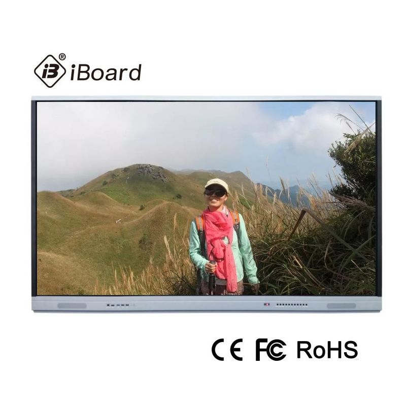 3840*2160 LCD Teaching Board 5ms Interactief Touch Board Windows Linux Infrarood Voor zakelijk of schoolonderwijs