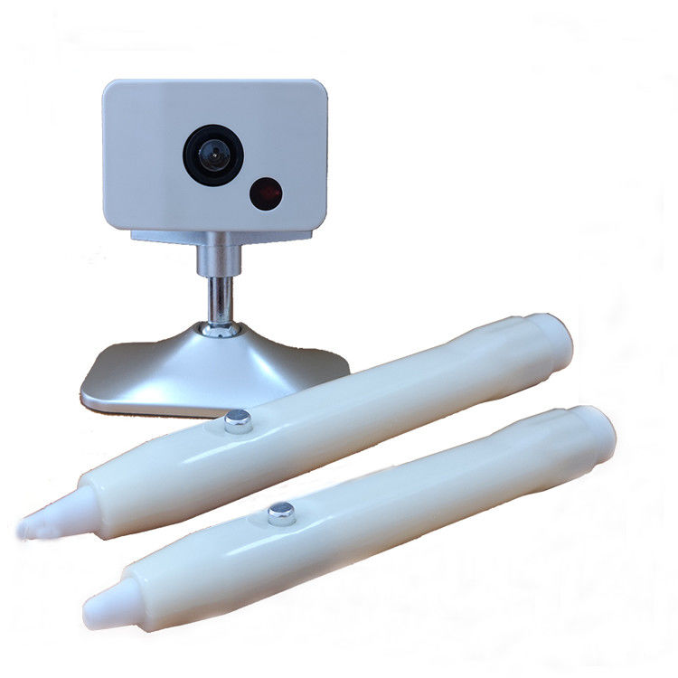 Draagbare interactieve whiteboard pen aanraakgevoelige interactieve apparaat op normaal whiteboard of plat oppervlak voor school