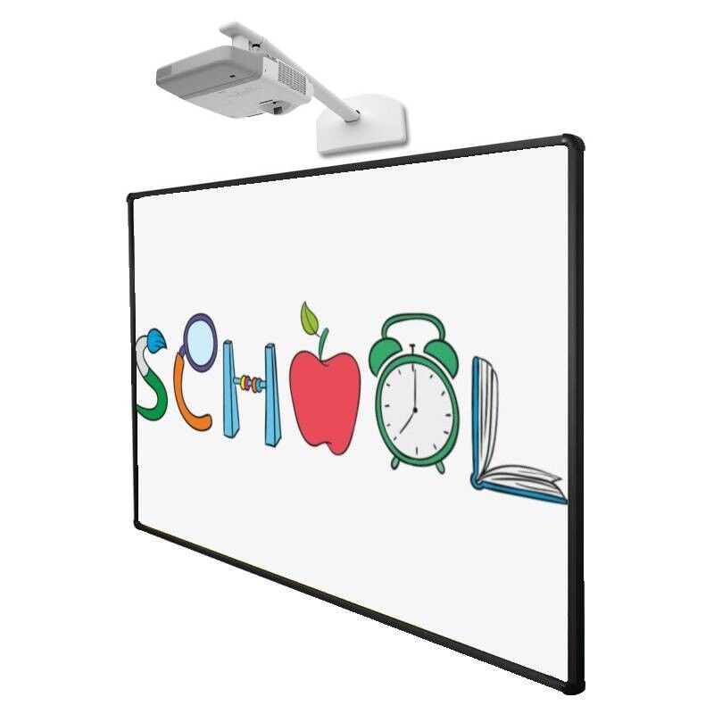 Interactief Smart Whiteboard met 10-punts touch infraroodtechnologie en multi-OS compatibiliteit voor onderwijs en bedrijfsleven
