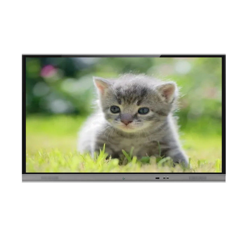 4K Interactief Whiteboard IFPD Smart Monitors Multi Touch Screen Display Met Camera&mic All In One Computer Voor School