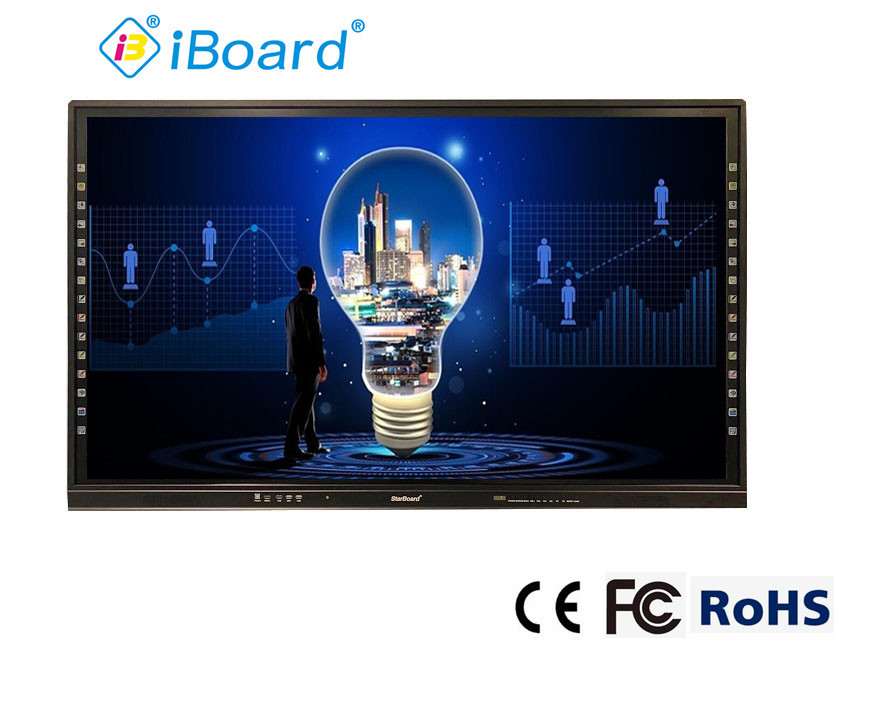 86 inch All In One Computer Interactief Touch Screen Smart TV Monitors Display Apparatuur voor onderwijs en vergaderingen