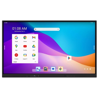 Android 13 EDLA gecertificeerd Interactief Flat Panel 40 IR Touch TV Monitor 65 75 86 Inch Wireless Annotation Whiteboard